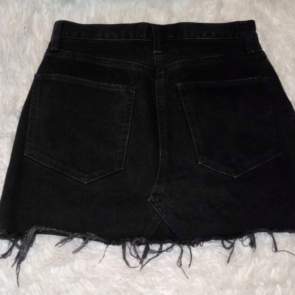 Agolde Quinn High Rise Denim Skirt Size 26